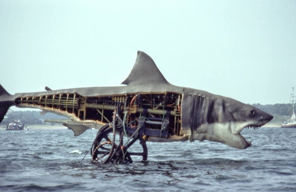 Jaws mechanical shark