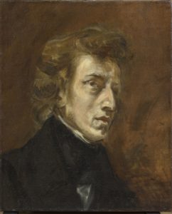 Portrait de Frédéric Chopin (1810-1849), musicien
