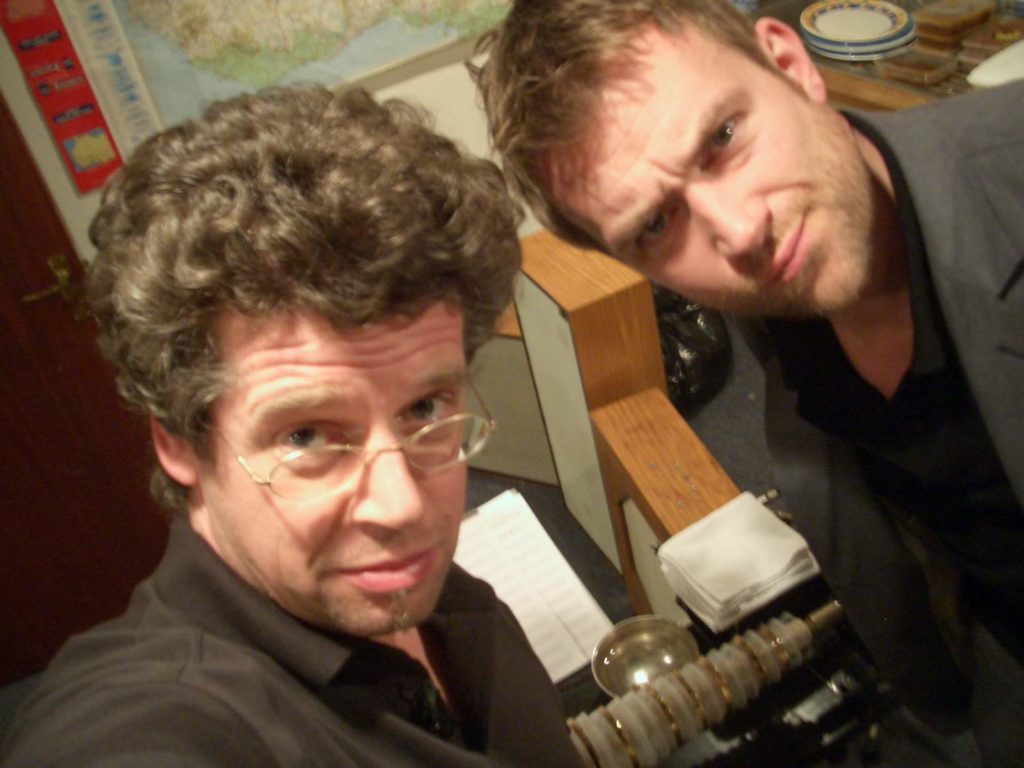 Avec le chanteur & compositeur Damon Albarn (Blur, Gorillaz)